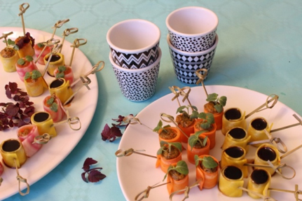 Délicieux makis aux légumes 